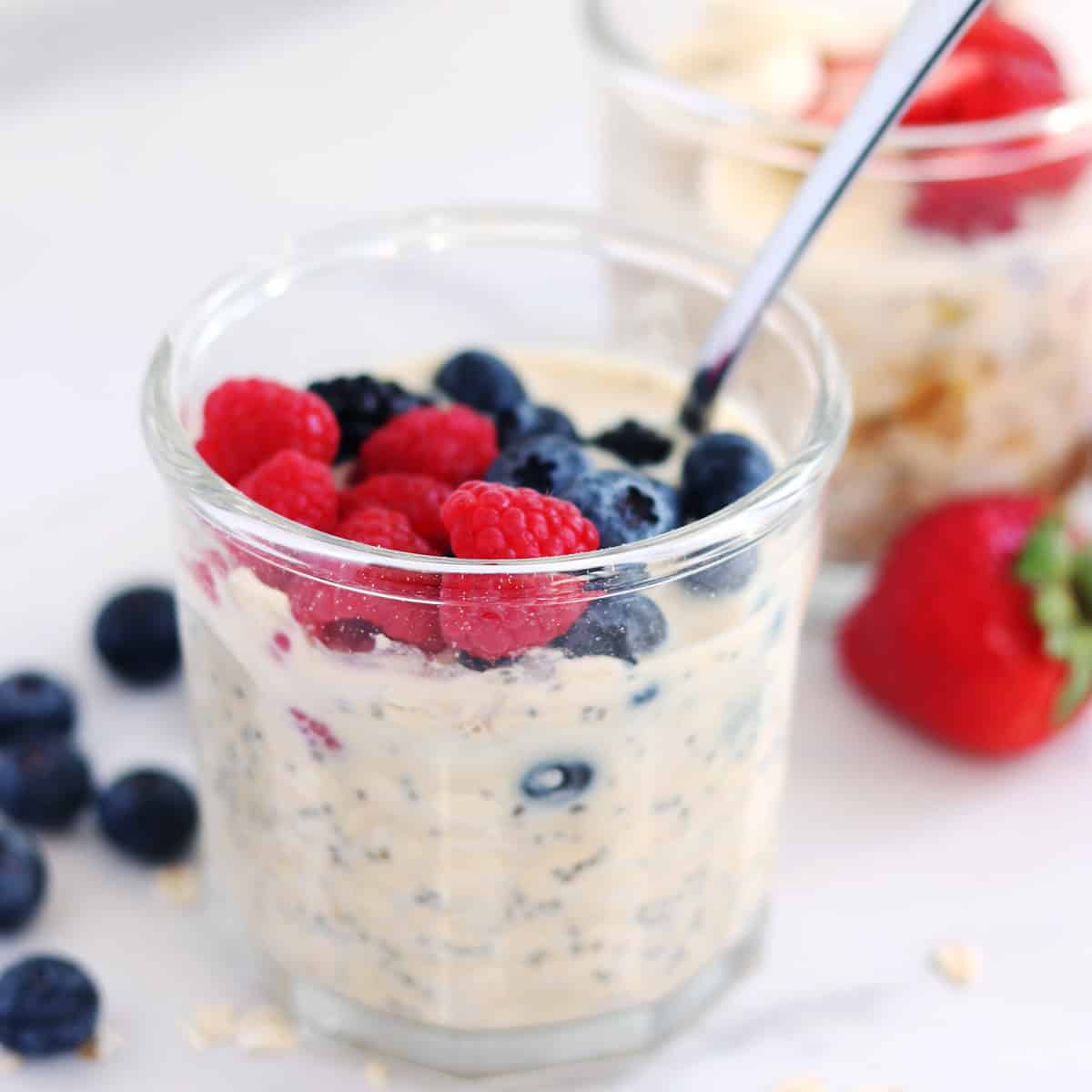 Protein Overnight Oats One Happy Dish