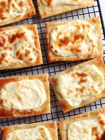 Homemade copycat Starbucks cheese danishes.